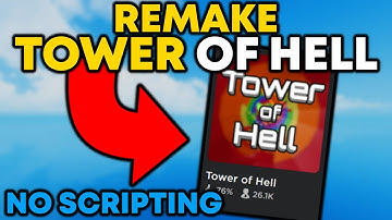 How to Make Tower of Hell in ROBLOX Studio - NO SCRIPTING