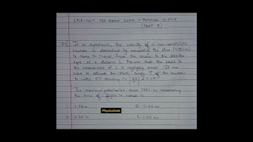 CSIR NET PHYSICAL SCIENCE FEB MARCH 2022 - EXPERIMENTAL PHYSICS