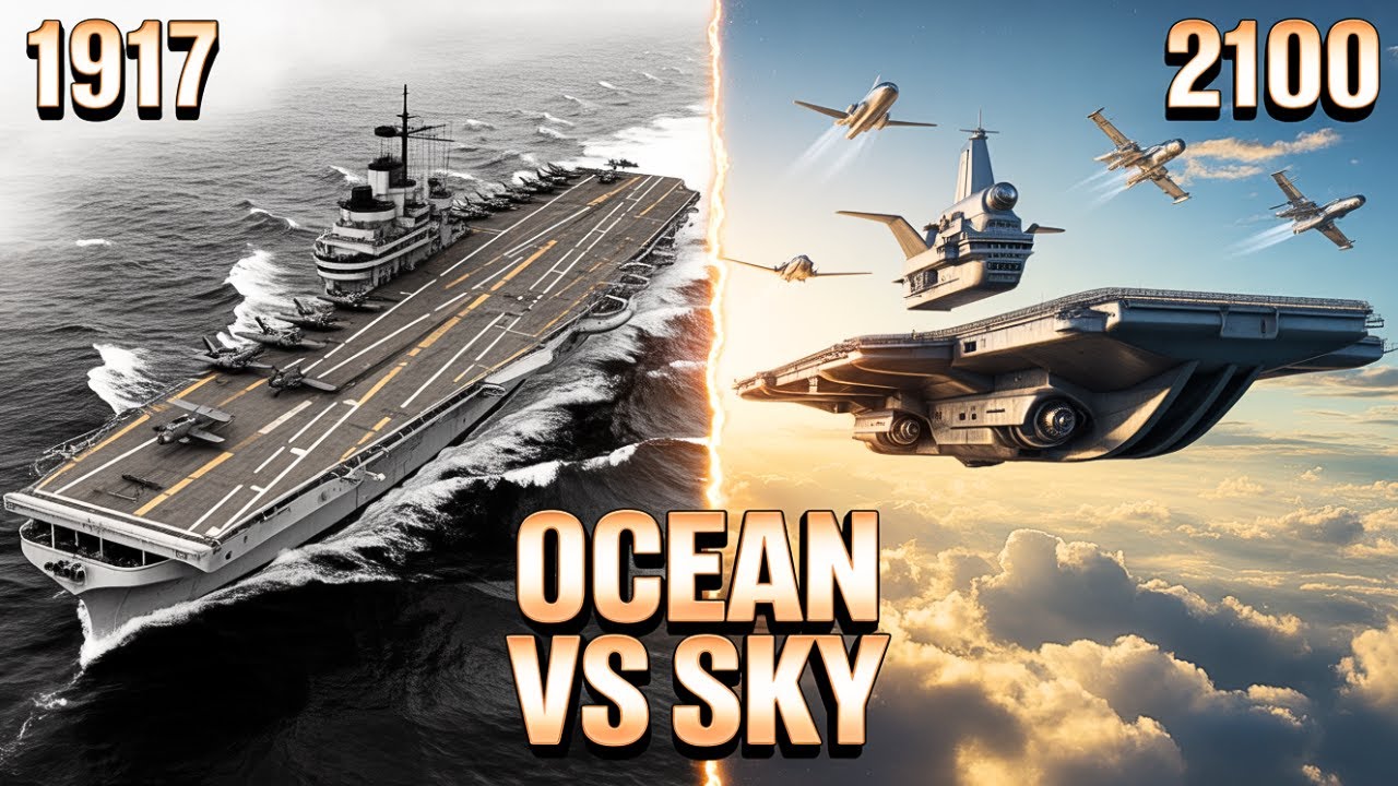 Evolution of Aircraft Carriers: 1917 - 2100 (Ocean to Sky!) 🚢✈️