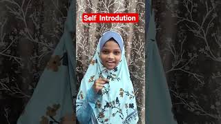 selfintroduction