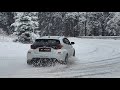 Yaris gr  winter road drifting  remus performance and dte systems