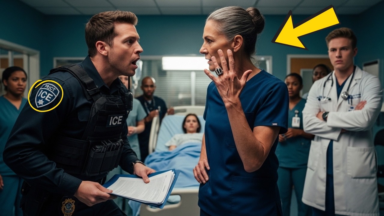 Сотрудник иммиграционной службы потребовал у нее документы — пока «медсестра-иммигрантка» не пока...