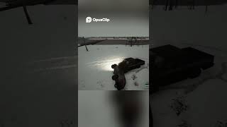 Carro Capotou na Neve! Hora de Resetar o Jogo! 1