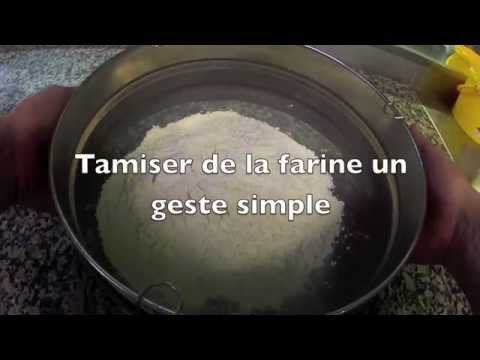 Vidéo: Comment Tamiser La Farine