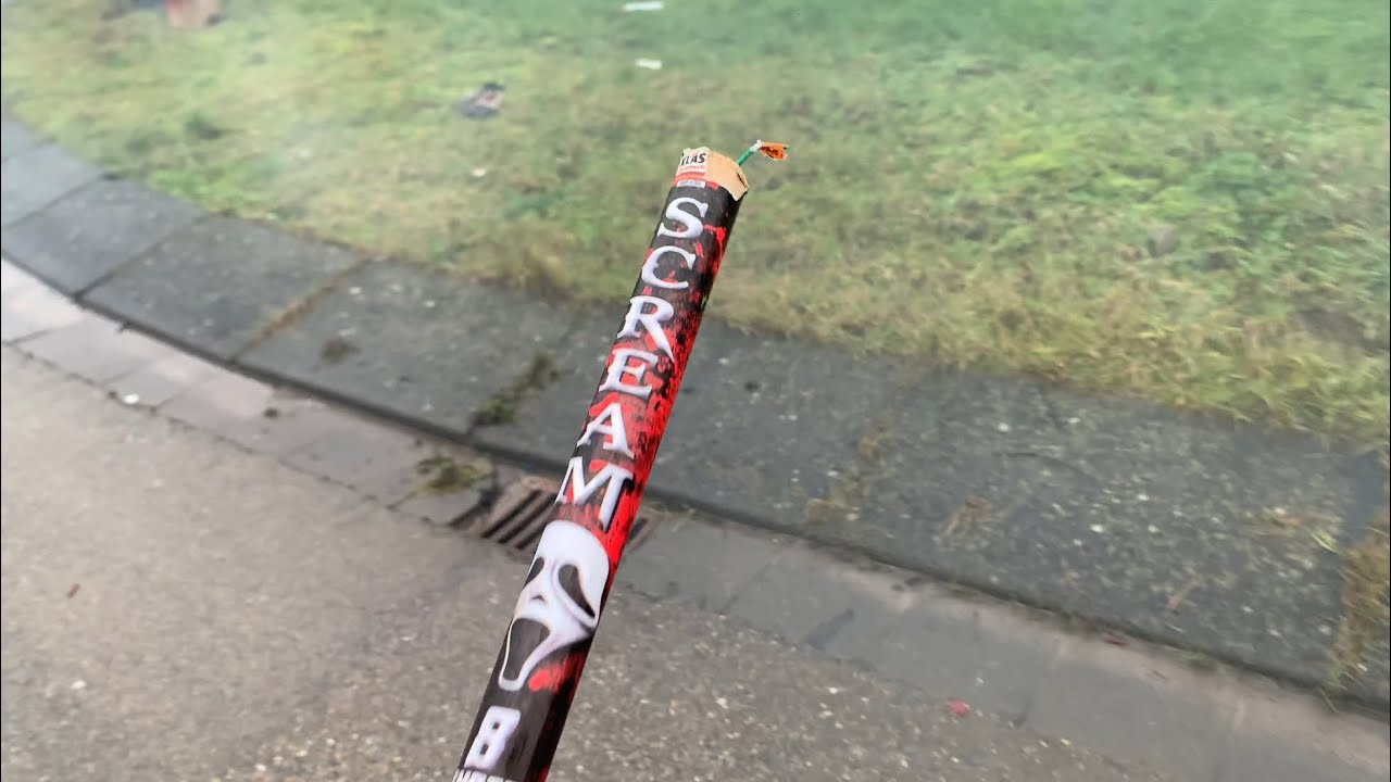 Scream Roman Candle Klasek R6508S 8 shots 20 mm YouTube