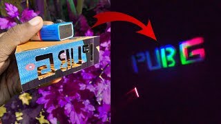 How To Make A Electronic Letter Light With Pubg Gamer Led Light