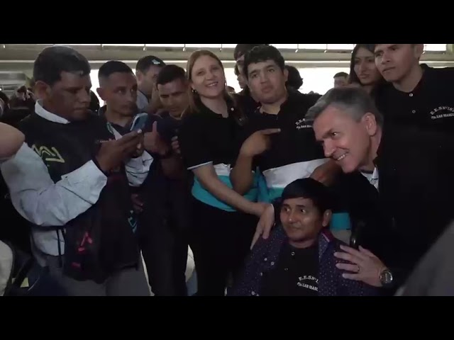 +Futuro llegó a Castelli, para premiar el mérito estudiantil.