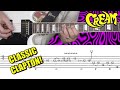 Cream eric clapton  sunshine of your love  guitar lesson solo with tabs