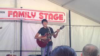 Garrett singing Difference Maker by Needtobreathe at the 20