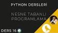 Python Programlama Dilinde Nesne Yönelimli Programlama ile ilgili video