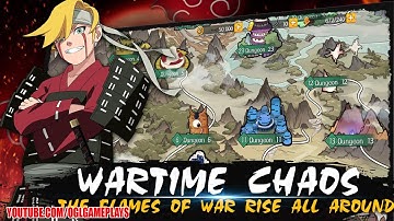 Will of Shinobi (Naruto) Closed Beta Gameplay (Android iOS)