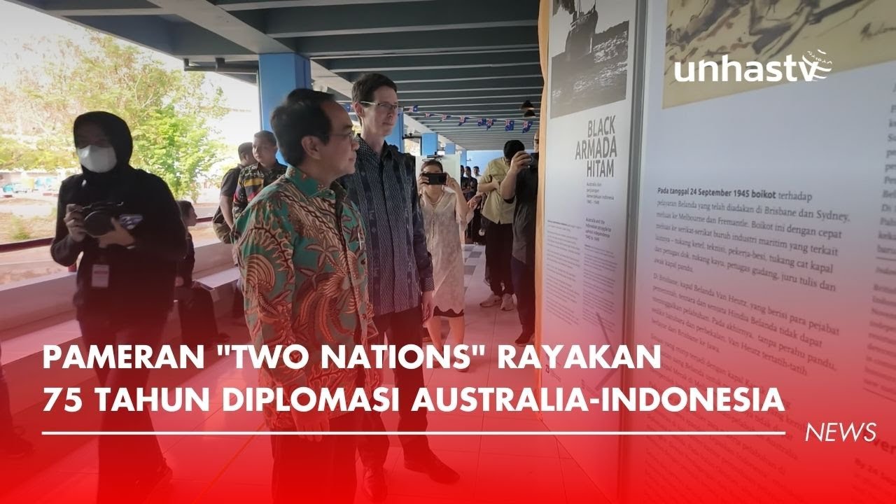 Pameran Two Nations Rayakan 75 Tahun Diplomasi Australia Indonesia ...