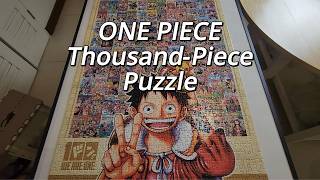 Building a 1000-PIECE  ONE PIECE Puzzle #onepiece #puzzle screenshot 4