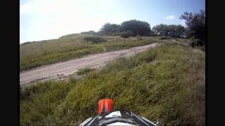 SUTHERLAND MX Go Pro 960 HD with a crash