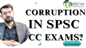 Corruption in SPSC CC Exams? | Ali Dino Channa | DSP Prisons Sindh | CCE 2021 | Khudi Talks