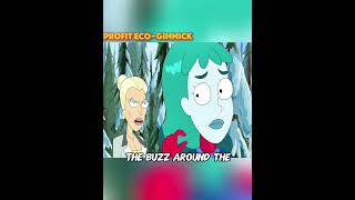 Morty Has Fallen In Love With A Female Superhero.