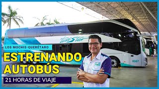 ¡21 HORAS en un Autobús Doble Piso! De Los Mochis a Querétaro en Turistar