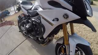 2017 Yamaha Fj09 Full Delkevic Exhaust System Sound