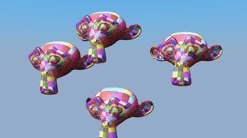 BLENDERSUSHI / SV Vertex Coloring in Renderman (LIVENODING241)