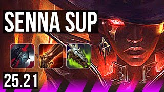 SENNA & Yunara vs ALISTAR & Corki (SUP) | 42k DMG | EUW Grandmaster | 25.21