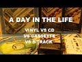 A Day in the Life, Vinyl vs CD vs Cassette vs 8-Track - #VC Vinyl Community