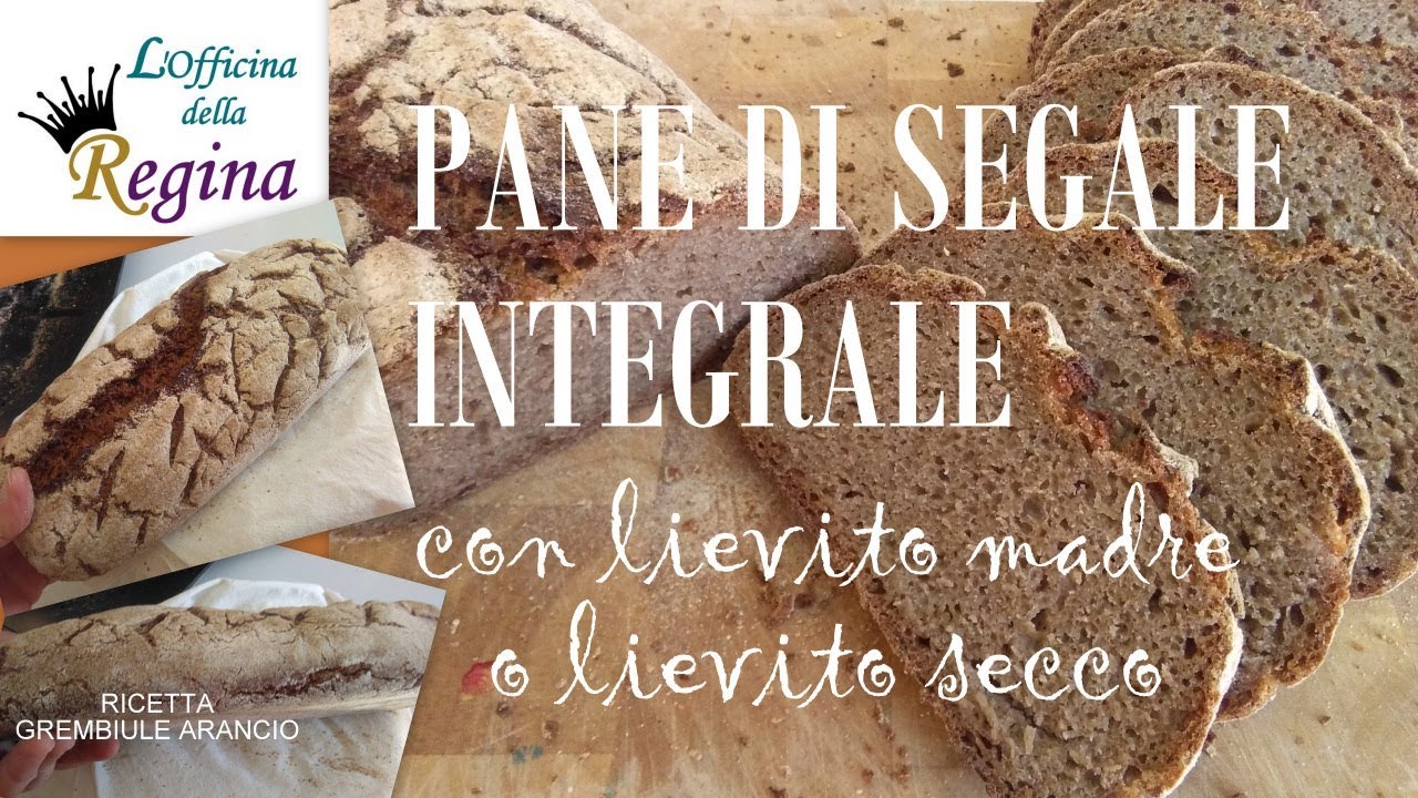 Videoricetta Pane Semintegrale Con Lievito Madre By Giovanni Tesauro