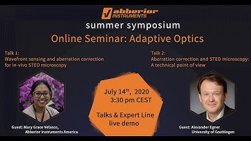 Adaptive Optics STED microscopy