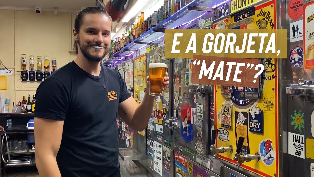 Como é trabalhar em um bar no interior da Austrália