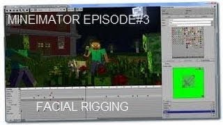 Mineimator Tutorial #3-Installing Facial Rigging (Fingers, Mouth movements, Eye Lids, Mouth) Mineimator Tutorial #3-Installing Facial Rigging (Fingers, Mouth movements, Eye Lids, Mouth)