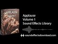 Applause Sound Effects Library Volume 1