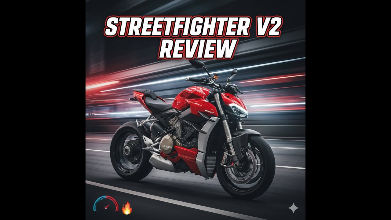 Ducati Streetfighter V2 Review | Performance, Design & Ride Experience (2025)