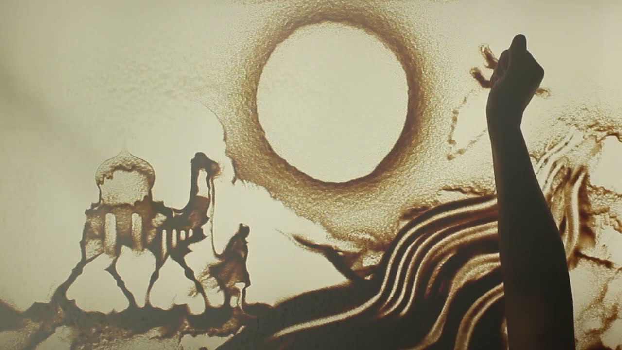 Egor Modyaev - Shape of Sand [sand animation]