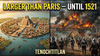The Aztec City Was Larger Than Paris — Until Cortés Destroyed It in 1521