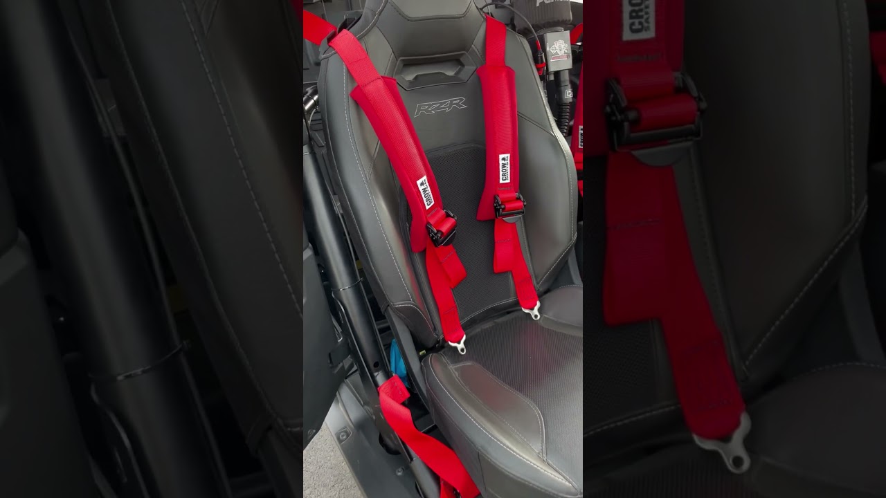 Locked In & Ready to Ride! 🔥 Crow Safety Harnesses + Full RZR Pro R Reveal