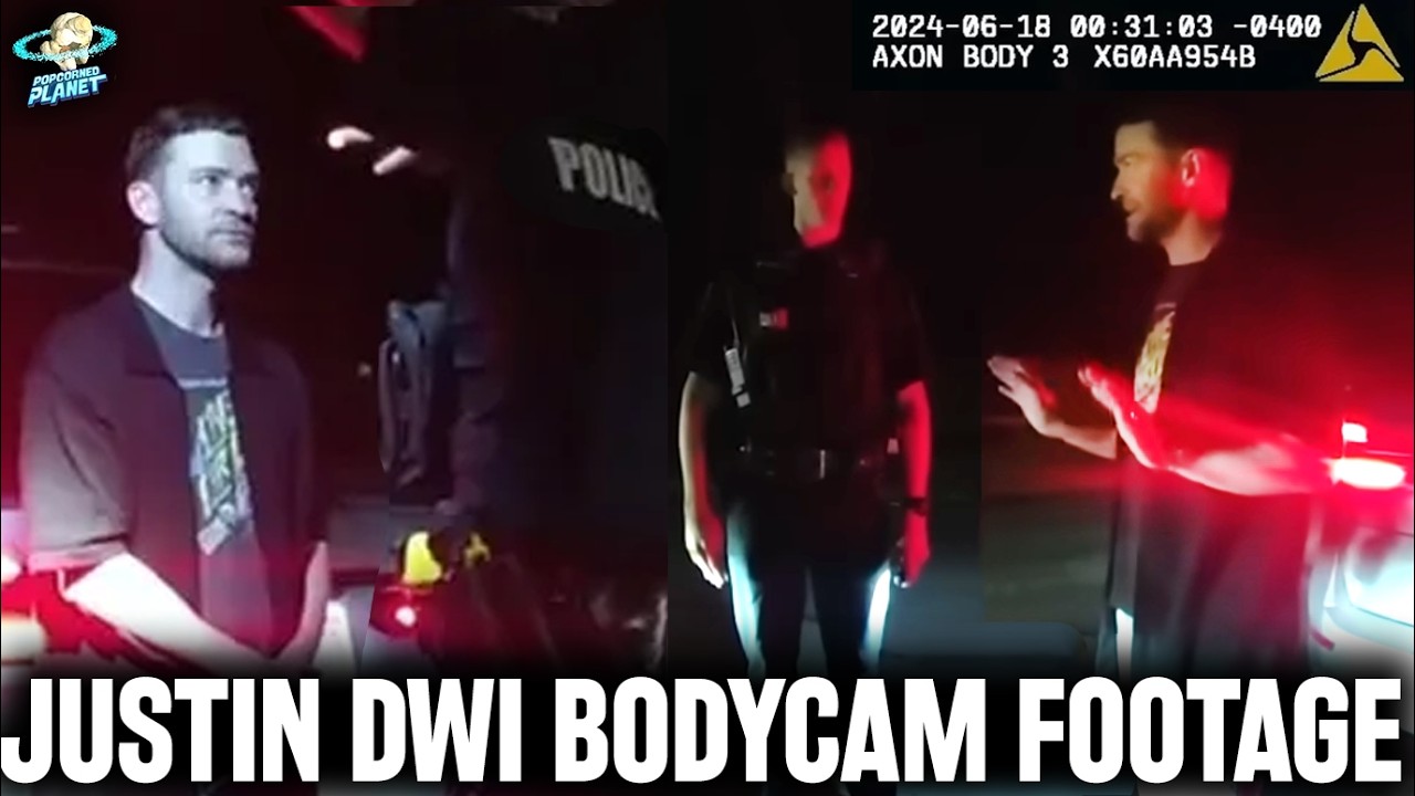 BREAKING! Full Unedited Justin Timberlake DWI Arrest Bodycam Video Looks BAD!