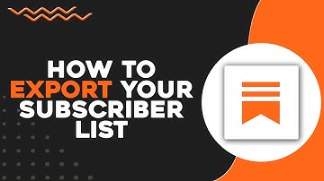 How To Export Your Subscriber List from Substack (Easiest Way)