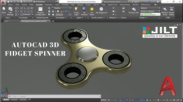 AutoCAD 3D Modeling | Design 5 | Fidget Spinner