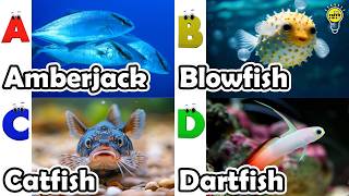 Sea animals for kids | ABC phonics animals | ABC Sea Animals song | English and Animals for Kids