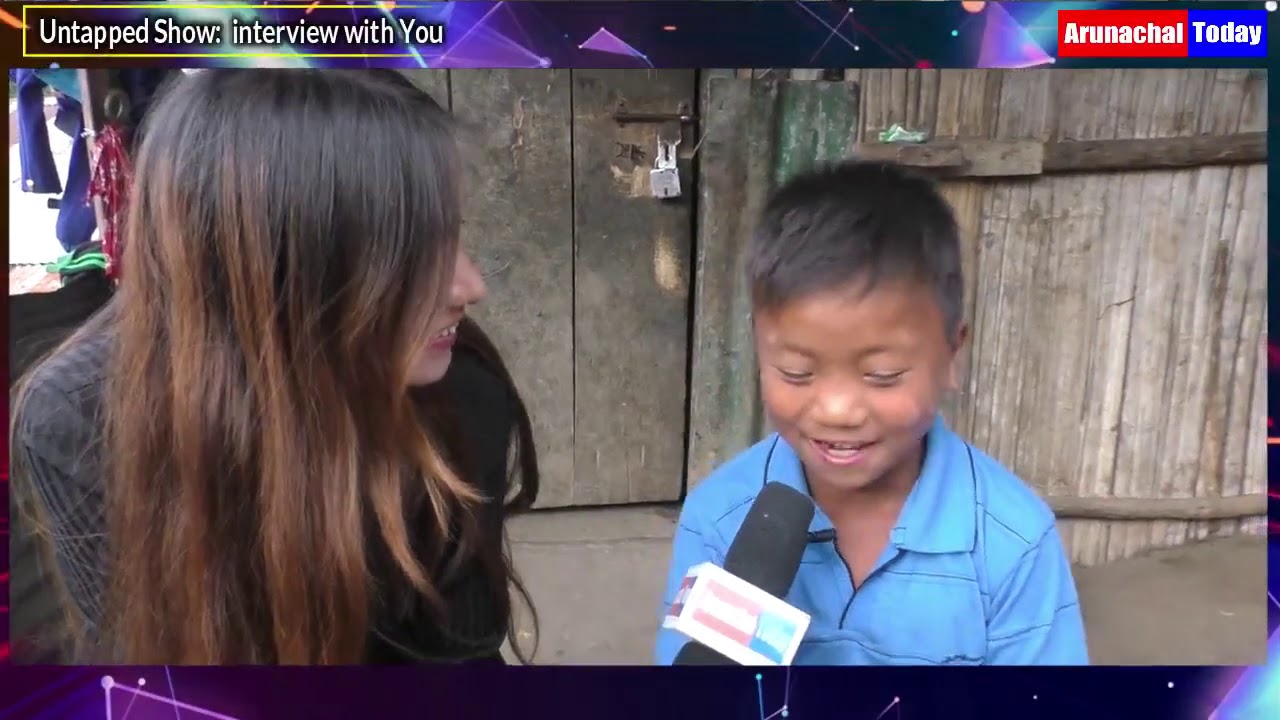 Untapped Show:  interview with Youngest Rapper from Seppa , East Kameng - Nikro Lorah