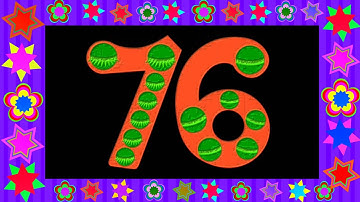 Endless Numbers Count 76, Bevel Effect, Inversion Effect And G-Major Effect.