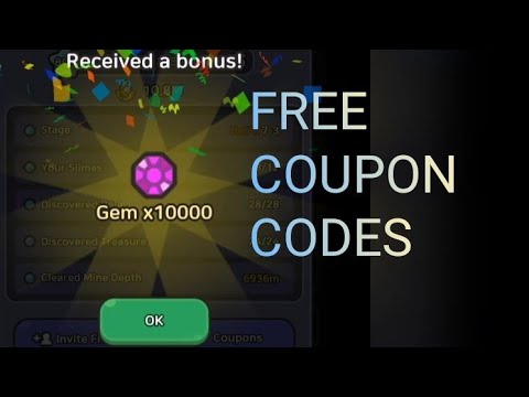 New Coupon Code 2023 for 5 000 FREE Gems - Legend of Slime: Idle RPG 