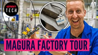 How A Hydraulic Disk Brake Is Made? | GMBN Tech Magura Factory Tour