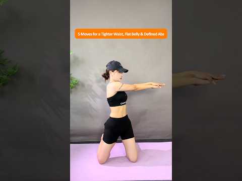 5 Easy Moves to Work Your Core, Waist, Arms and Glutes in One Simple Home Workout