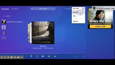 Turning off explicit content on Pandora