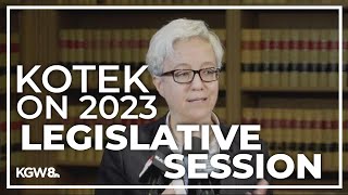 Oregon governor reflects on 2023 legislative session