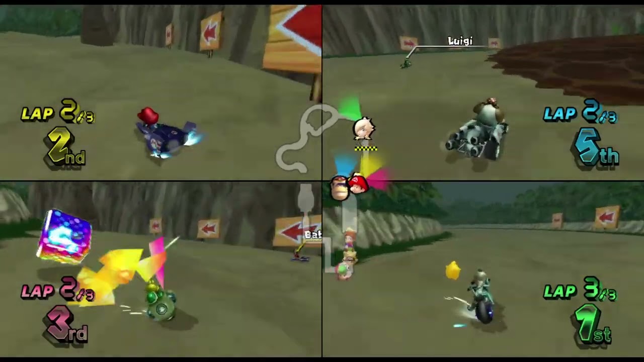 Mario Kart Wii Custom Tracks ✦ 4 Players #612