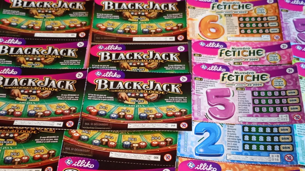 Black jack VS Numéro fétiche qui va nous quitter ? | Tickets illiko FDJ ~586~