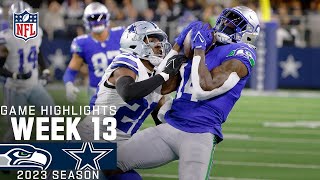 Dallas Cowboys vs. Seattle Seahawks Full Game Highlights | NFL Week 13, 2023