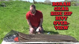 Borah gear side zip bivy a closer look. An overview - YouTube