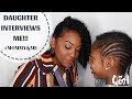 DAUGHTER INTERVIEWS ME - AM I HAVING MORE CHILDREN?